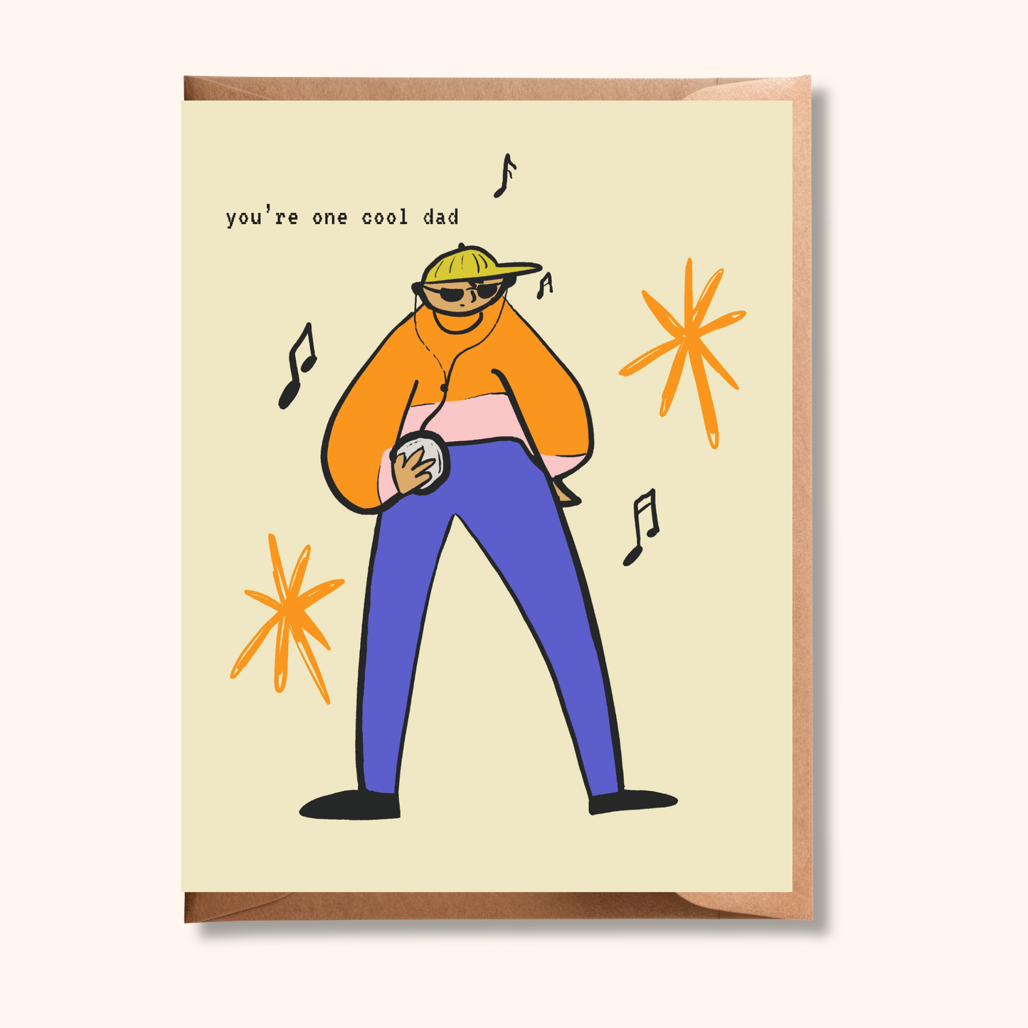 You're One Cool Dad Greeting Card | Birthday Card for Dad