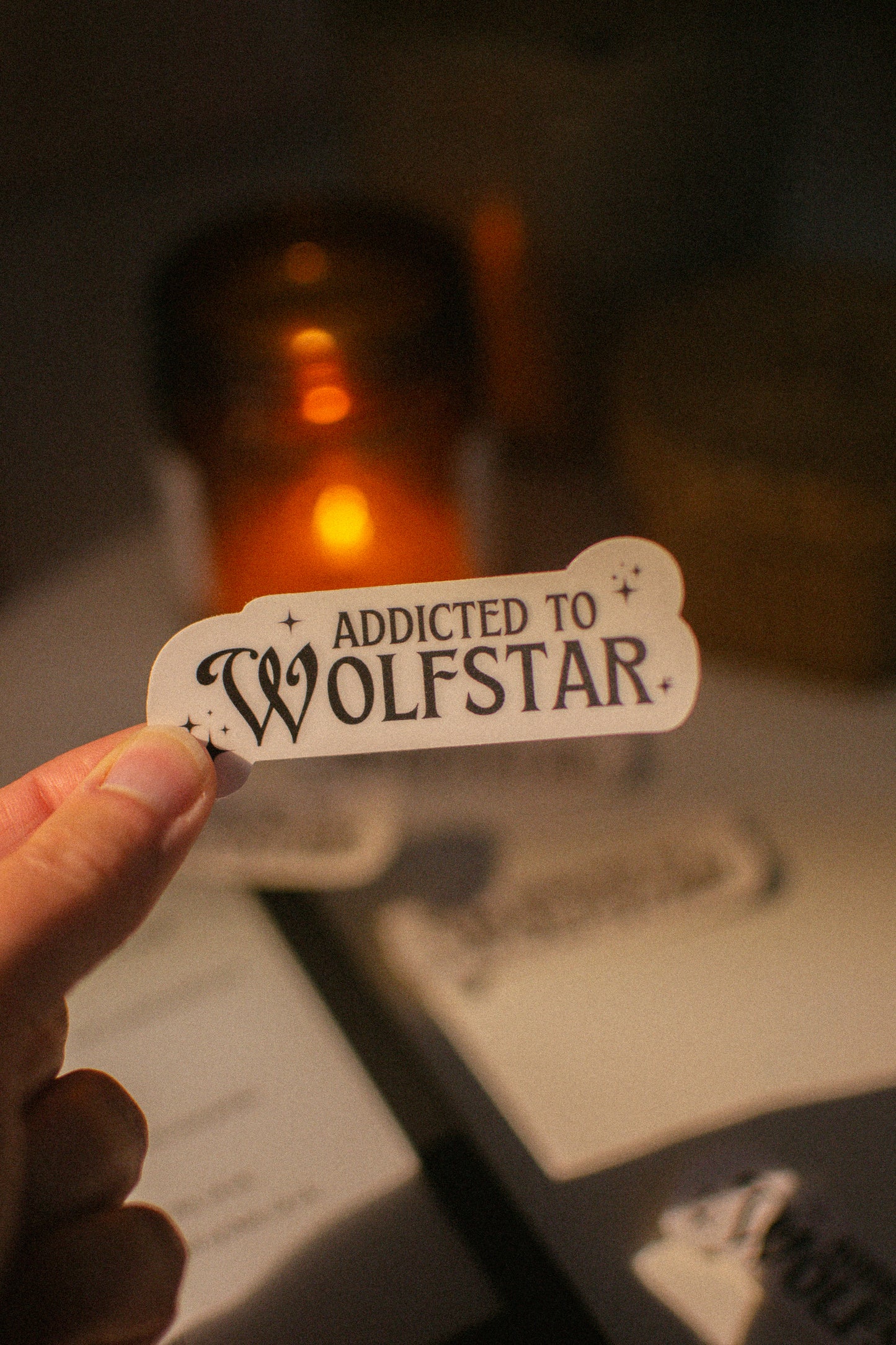 Addicted to Wolfstar Sticker | Ao3, All the Young Dudes, Vinyl Sticker for Kindle
