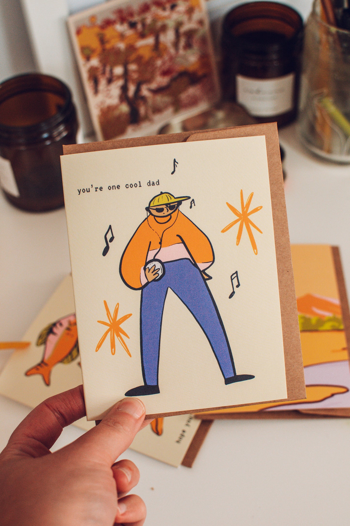 You're One Cool Dad Greeting Card | Birthday Card for Dad