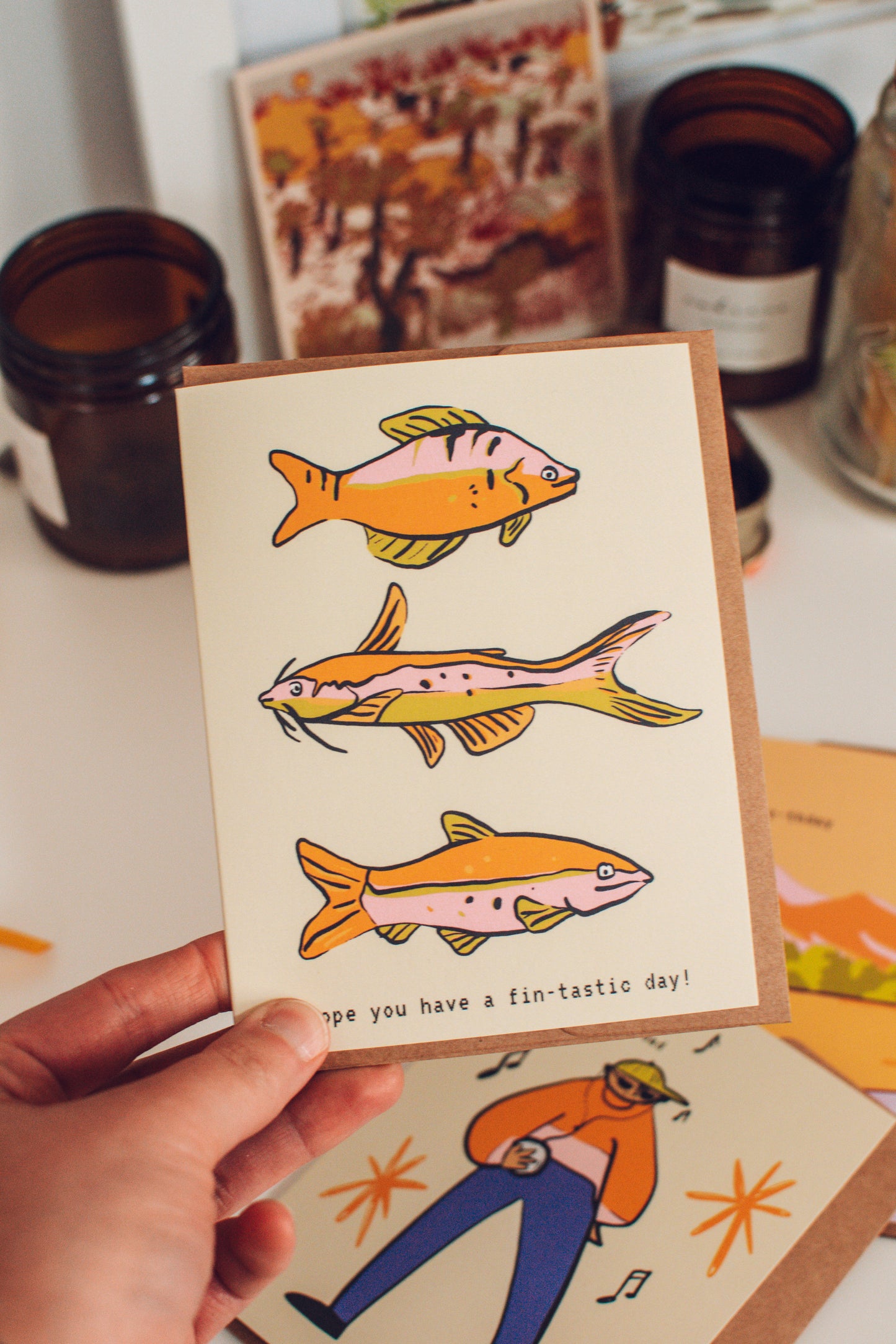 Hope You Have a Fin-tastic Day | Birthday Greeting Card
