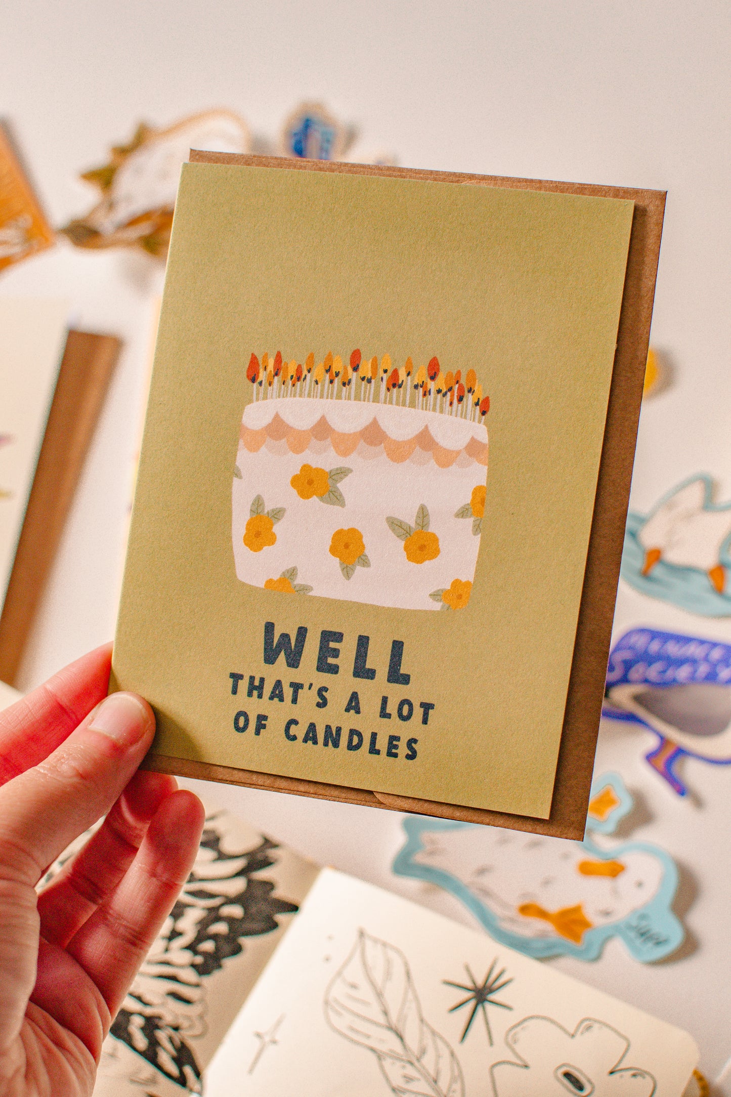 Funny Birthday Card | Well That's a Lot of Candles Card | Old Age Birthday
