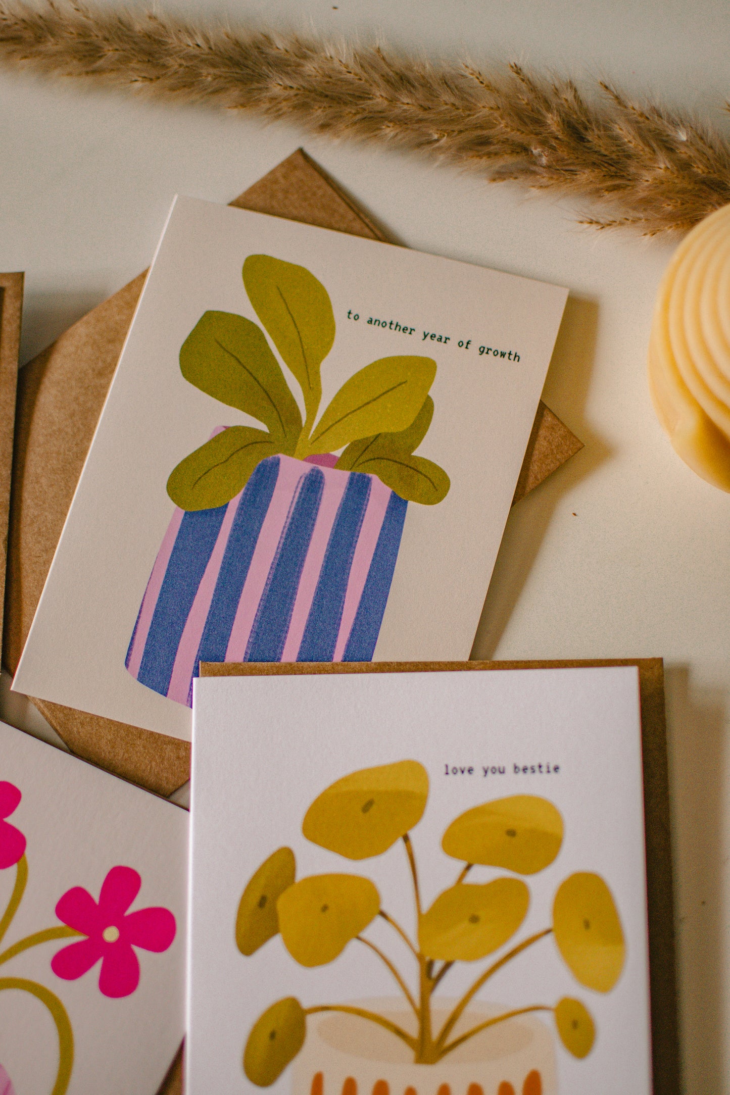 Another Year of Growth Card | Plant Lover Birthday Card