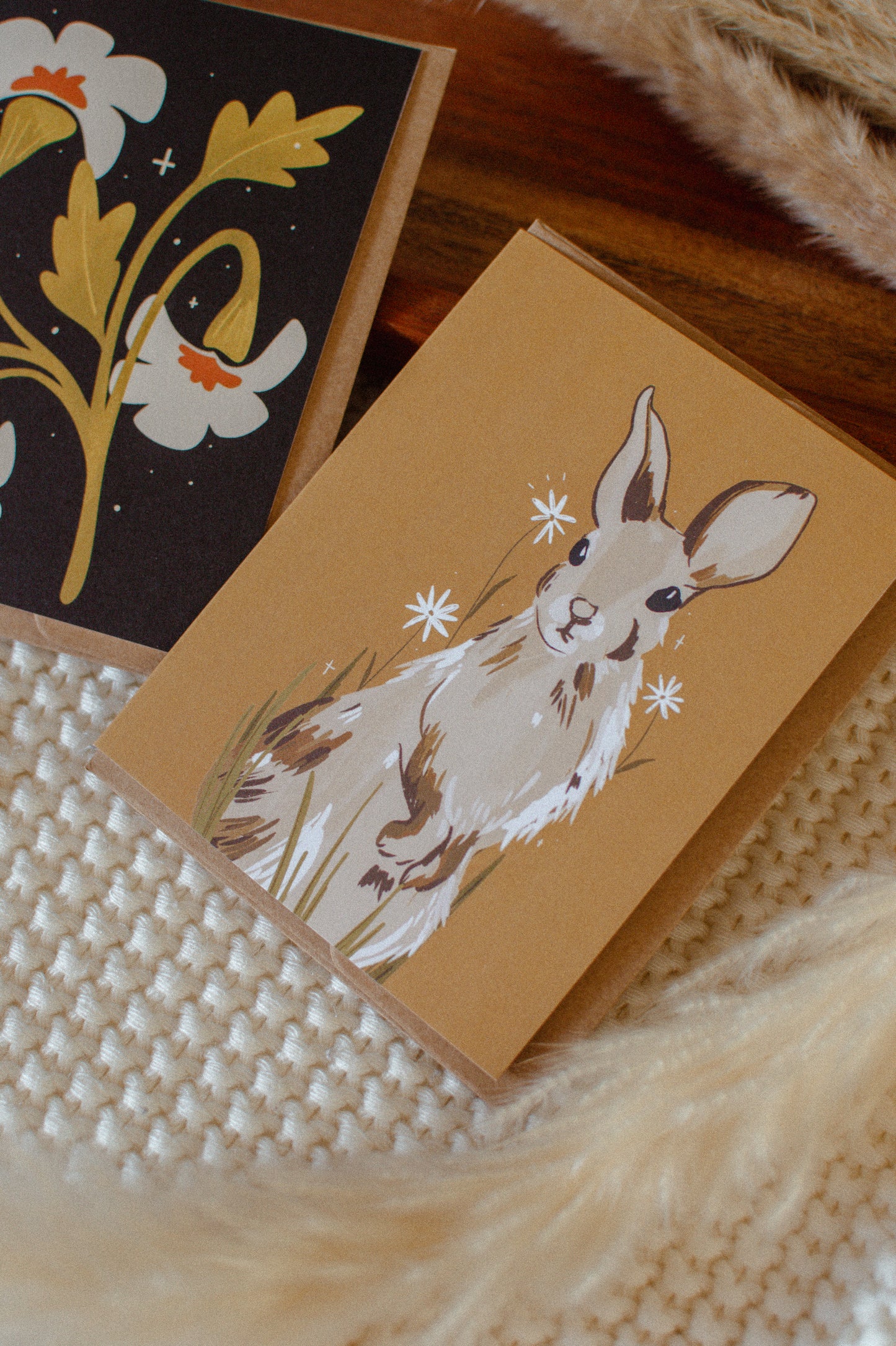 Bunny Rabbit Greeting Card | Blank Any Occasion Card