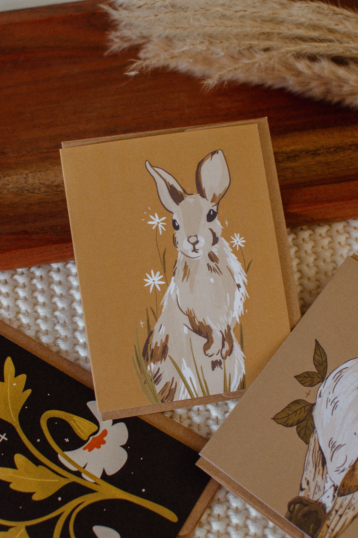Bunny Rabbit Greeting Card | Blank Any Occasion Card
