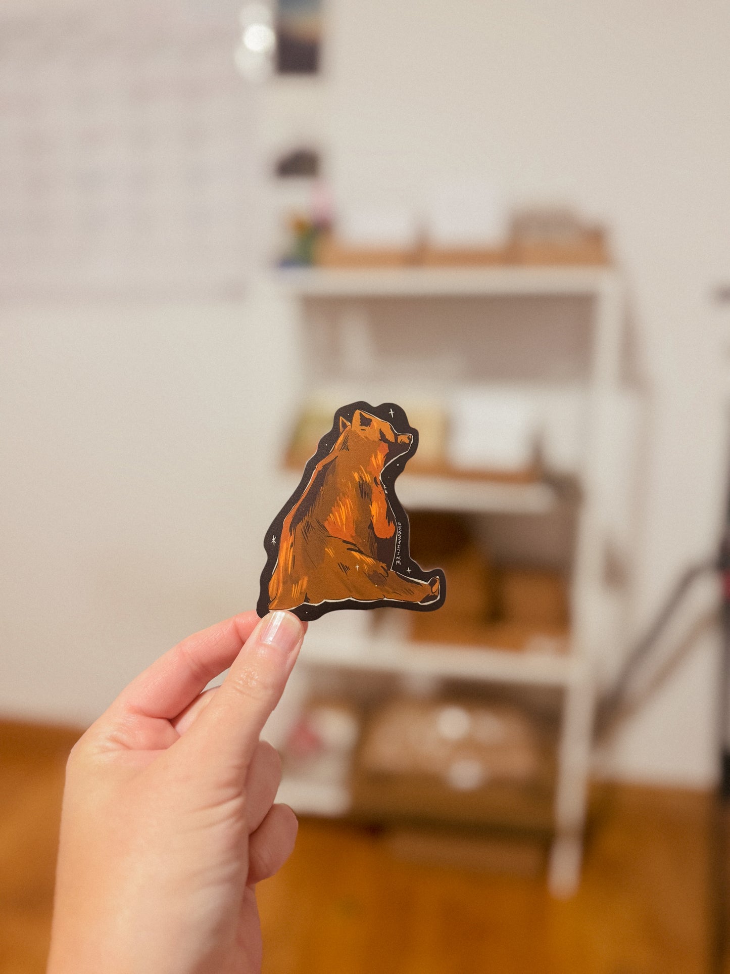Grizzly Bear Sticker | Canada Wildlife Vinyl Die Cut Sticker