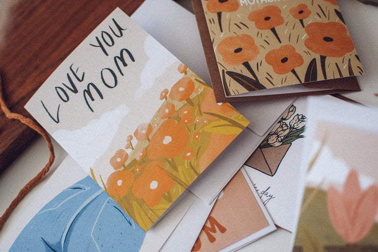 Happy Mother's Day Greeting Card | Tulip Envelope