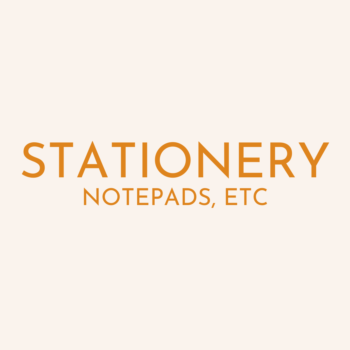 Stationery