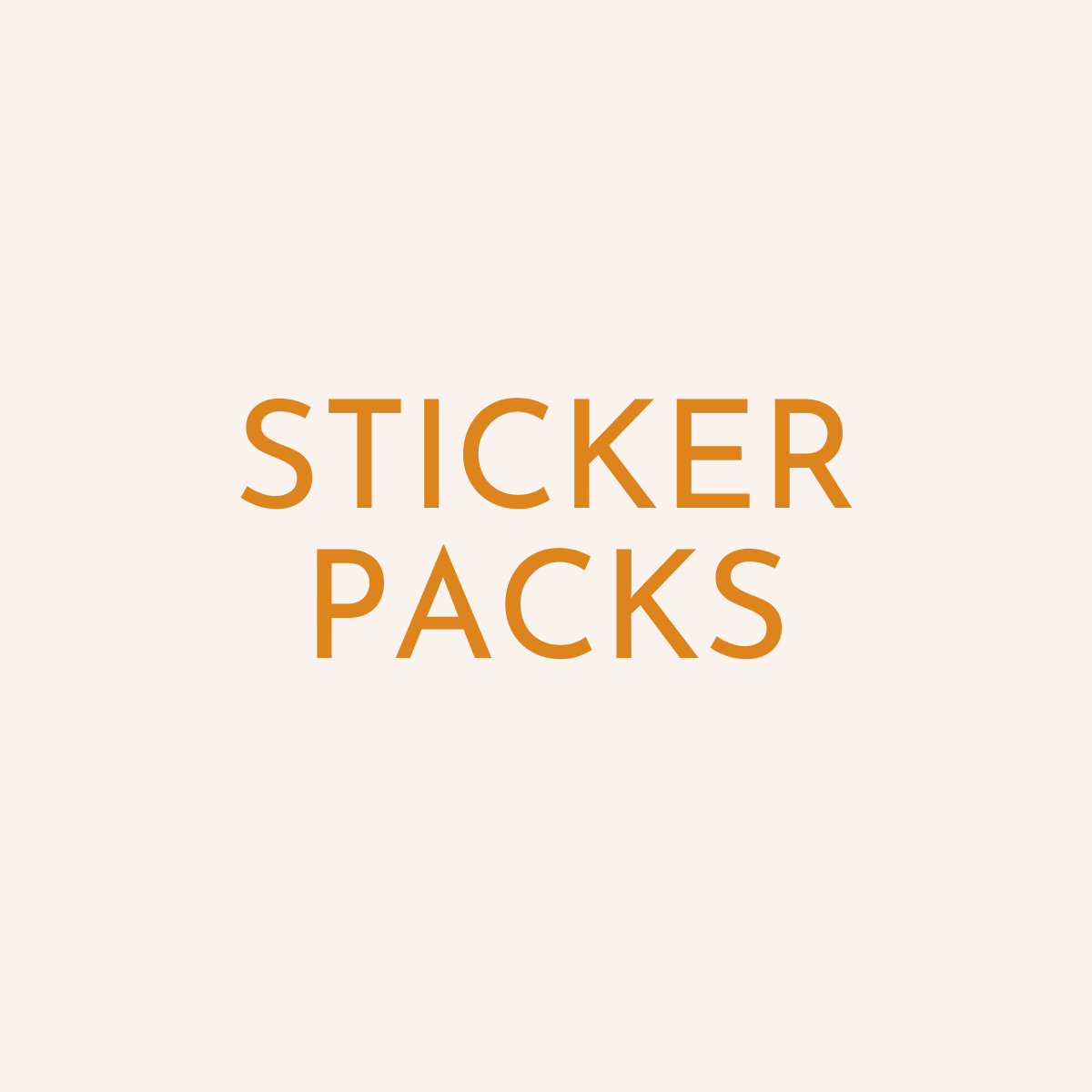 Stickers Packs