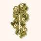 Forest Sword Sticker | Spring Floral Sword Waterproof Vinyl Sticker