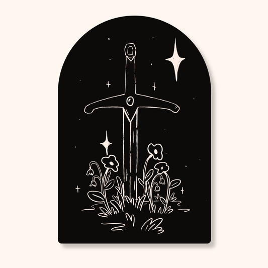 Fantasy Sword Sticker | Sticker for Kobo