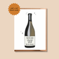 Funny Birthday Card | Wine Bottle - Not Old, Vintage Card | Old Age Birthday