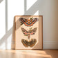 North American Moths Art Print | 8" x 10" Nature Illustration