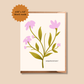 Floral Congratulations Card | Retro Summer Collection, Congrats Greeting Card