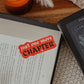 Just One More Chapter Sticker | Kindle Vinyl Sticker