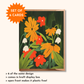 Flower Garden Card Set of 6 | Blank Floral Greeting Card Pack