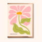 Congratulations Card | Pink Flower Greeting Card
