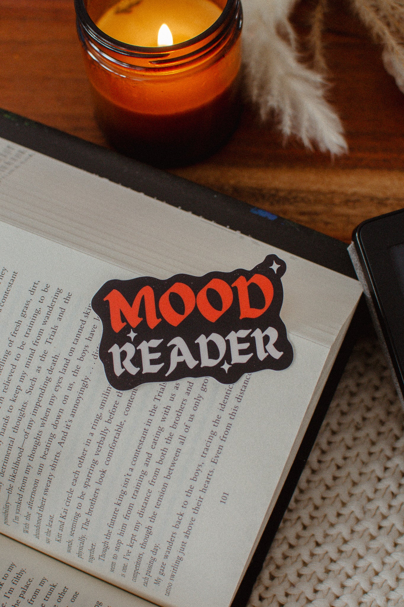 Mood Reader Sticker | Kindle Vinyl Sticker