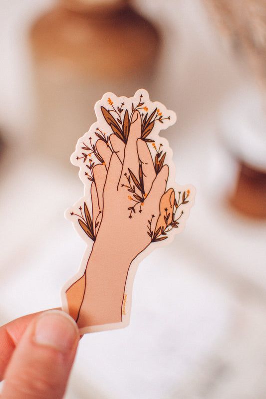 The Lovers Hands Sticker | Waterproof Vinyl Sticker