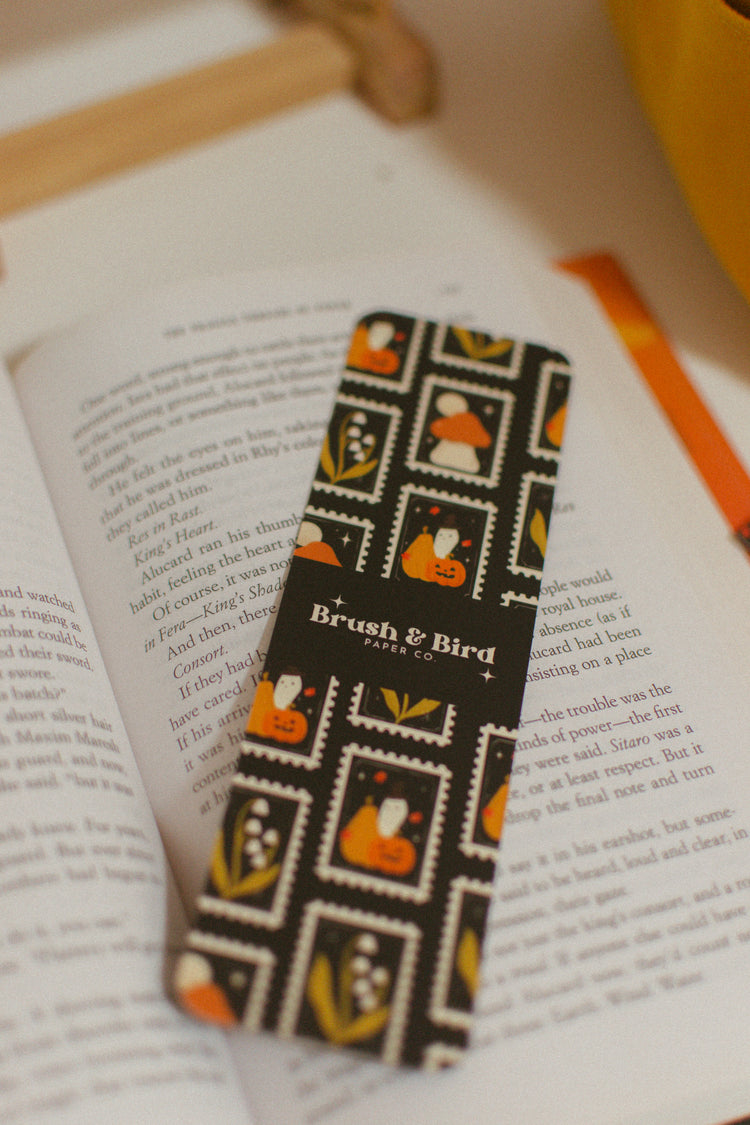 Autumn Bookmark | Halloween, Fall 2024 Bookmark