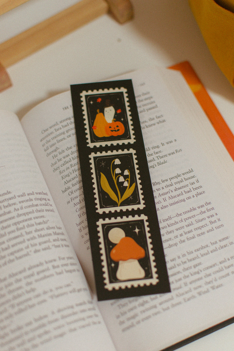 Autumn Bookmark | Halloween, Fall 2024 Bookmark