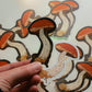 Mushroom Sticker | Orange Oak Bolete, Waterproof Vinyl Sticker
