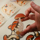 Mushroom Sticker | Orange Oak Bolete, Waterproof Vinyl Sticker