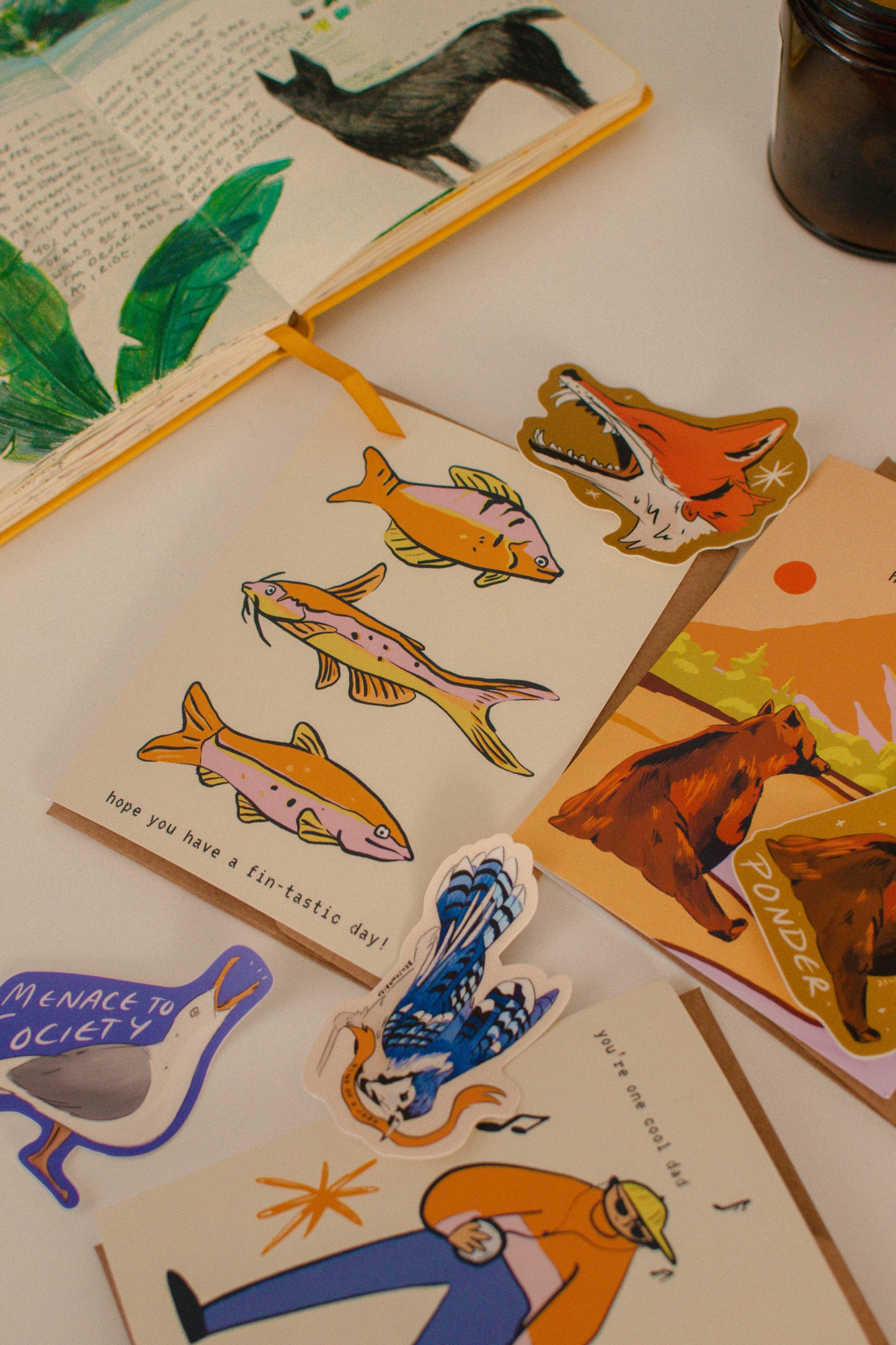 Hope You Have a Fin-tastic Day | Birthday Greeting Card
