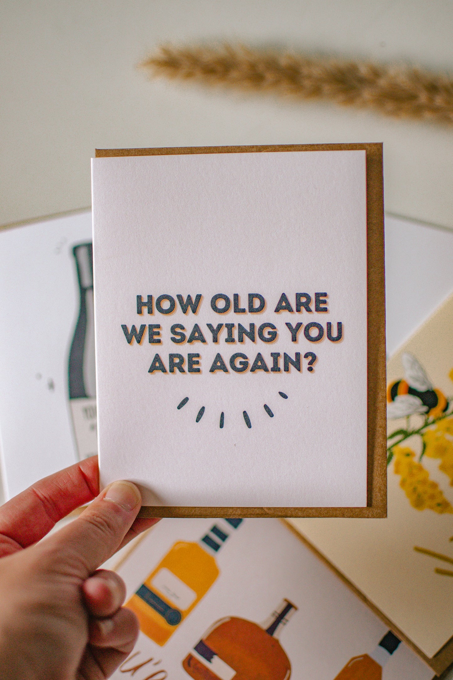 Funny Birthday Card | How Old Are We Saying You Are Again? | Old Age Birthday