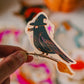 Cheeky Crow Witch Sticker | Cute Halloween Die-Cut Vinyl