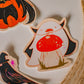 Ghost Vampire Sticker | Cute Halloween Vinyl Die-cut Sticker