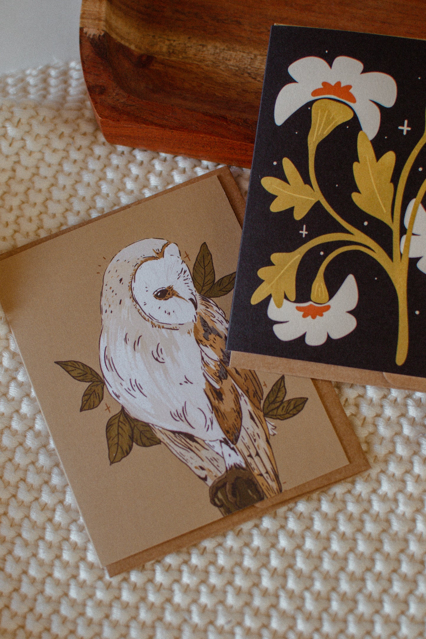 Barn Owl Greeting Card | Blank Any Occasion Card