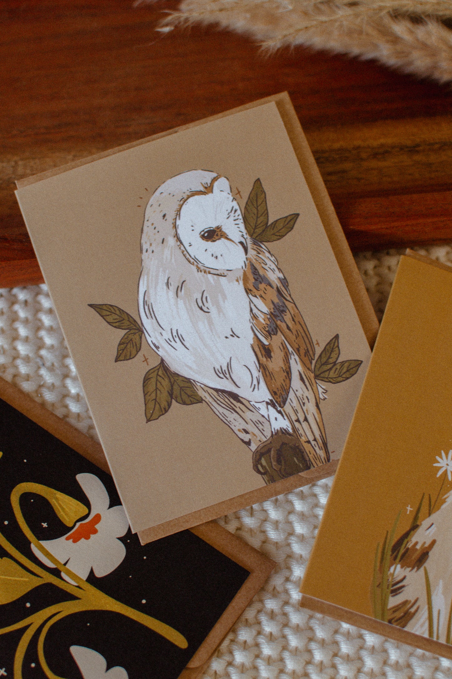 Barn Owl Greeting Card | Blank Any Occasion Card
