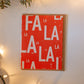 Fa La La Holiday Greeting Card | Christmas Card
