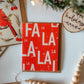 Fa La La Holiday Greeting Card | Christmas Card