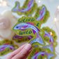 Colourful Fish Sticker | Weird and Wild Fish Vinyl Die Cut Sticker