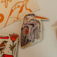 Great Blue Heron Magnet | Illustrated Bird Design Souvenir