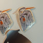 Great Blue Heron Magnet | Illustrated Bird Design Souvenir