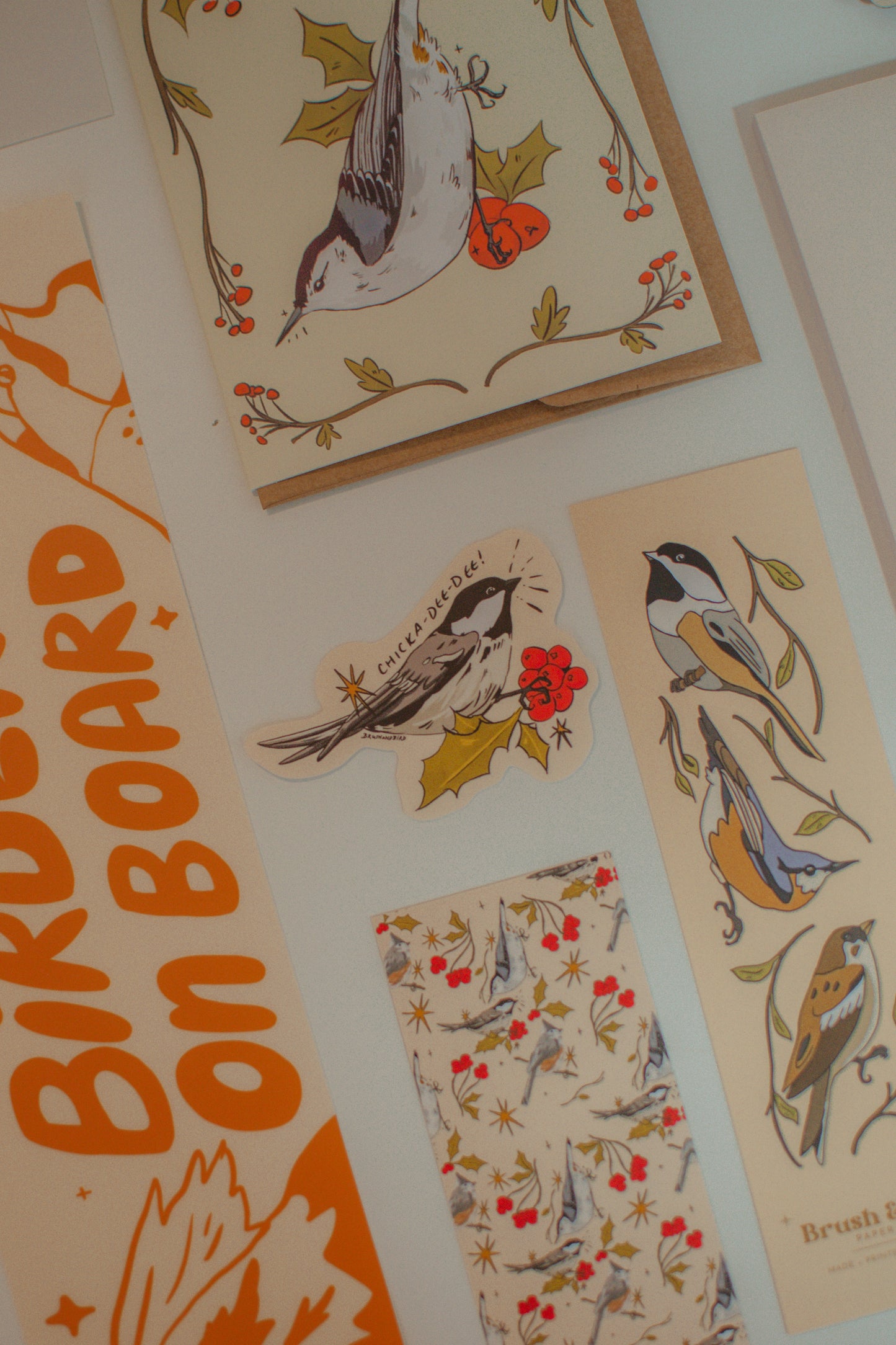 Chickadee Sticker | Bird Lover Waterproof Vinyl Die Cut