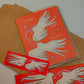Love Birds Bookmark | Illustrated Valentines Day Bird Design