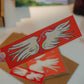 Love Birds Bookmark | Illustrated Valentines Day Bird Design