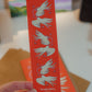 Love Birds Bookmark | Illustrated Valentines Day Bird Design