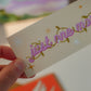 Fantasy Sword Bookmark | Just One More Chapter Reader Gift