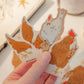 Brown Chickens Vinyl Sticker | Illustrated Hens Sticker