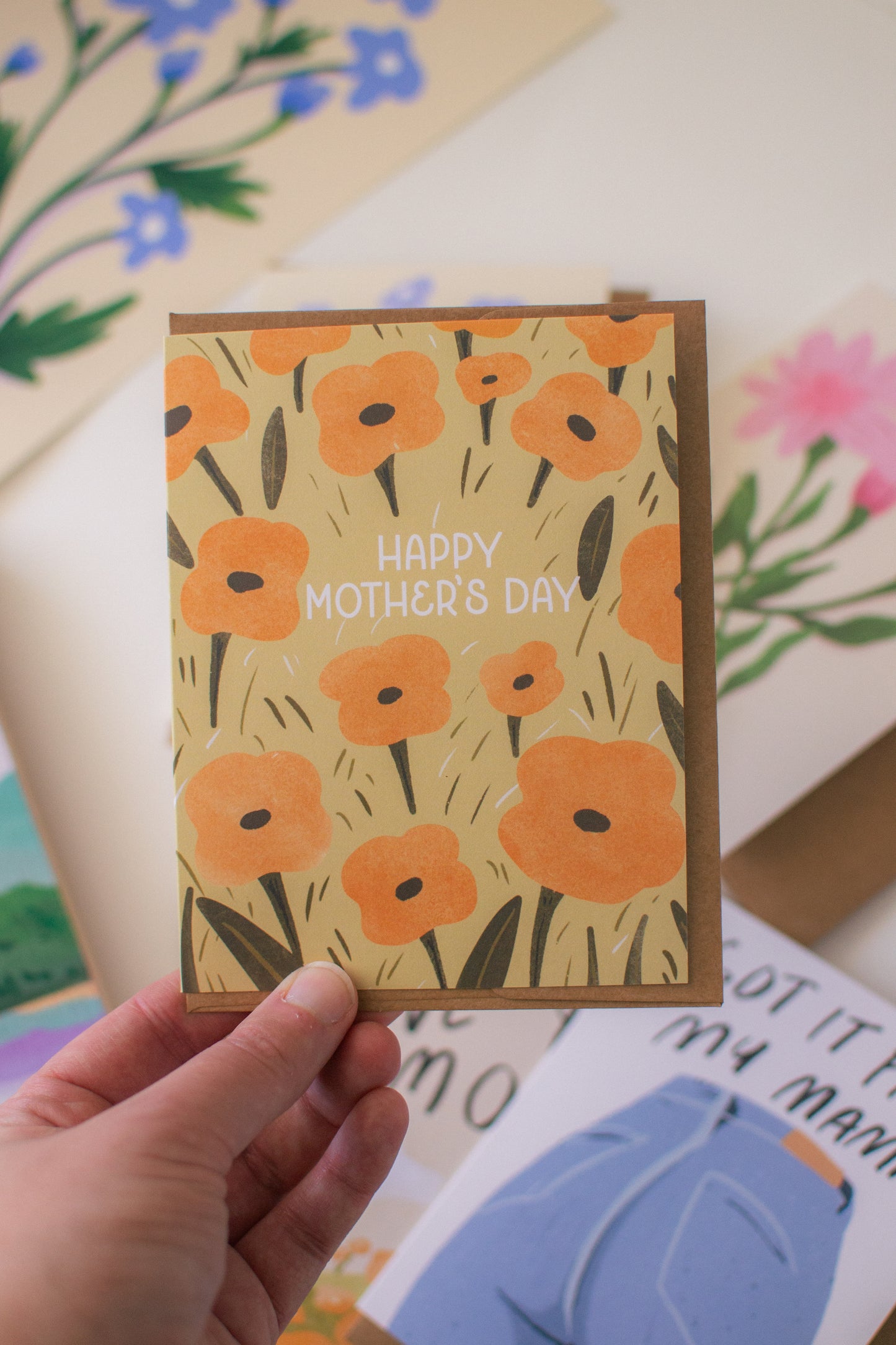Happy Mother's Day Greeting Card | Flower Field Card