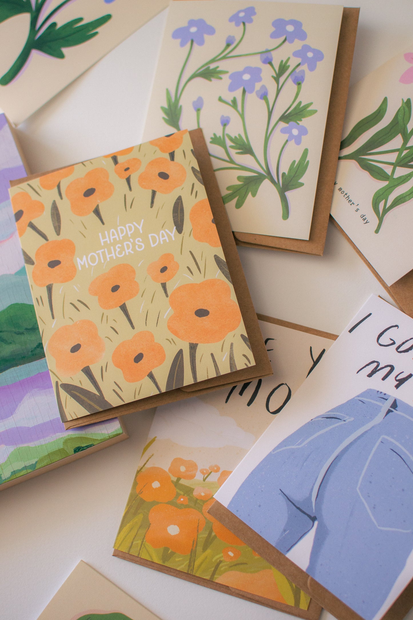 Happy Mother's Day Greeting Card | Flower Field Card