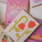 Blank Red Tulips Greeting Card | Summer Collection