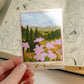 Mountain Meadow Flowers Sticker | Illustrated Vinyl Diecut Sticker