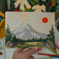 Mountain Landscape Postcard | Outdoorsy Summer 5x7 Mini Print