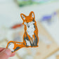 Smiling Fox Sticker | Woodland Critter Vinyl Sticker