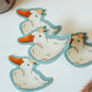 Flower Duck Sticker | Cute Farm Animal Vinyl Sticker